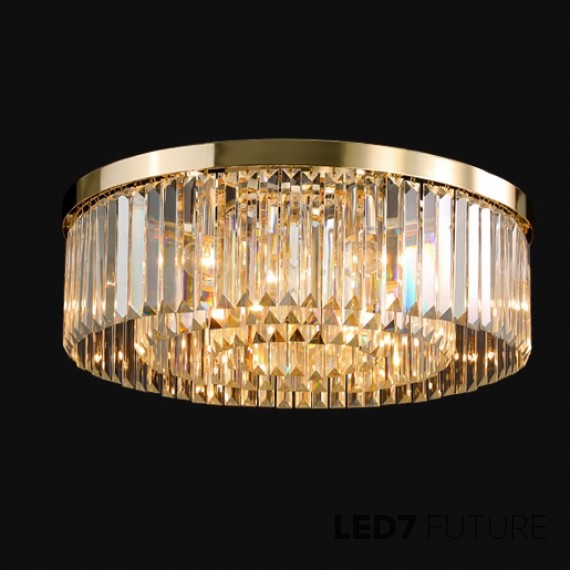 Loft Industry Modern - Top Odeon Shine Gold Chandelier